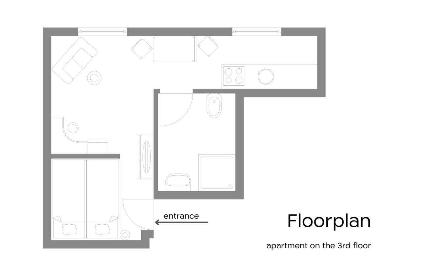 Business Apartment In Dresden Eksteriør billede